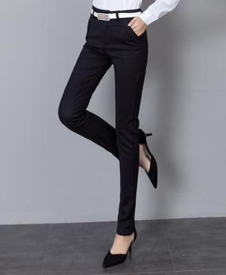 купить Узкие брюки с высокой талией