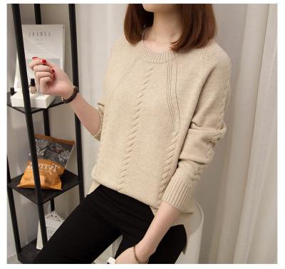 купить Пуловер с круглым вырезом