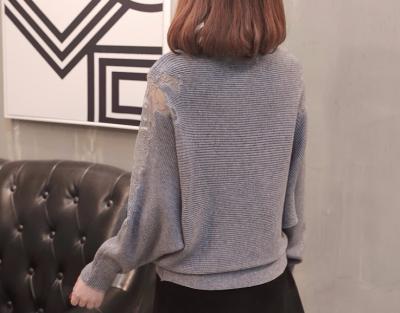 фото 4 Пуловер с кружевной вышивкой