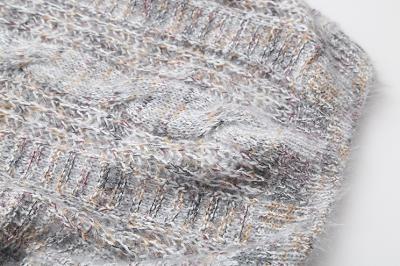 фото 9 Свитер мохер с высокой талией