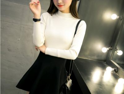 купить Свитер с воротником под горло