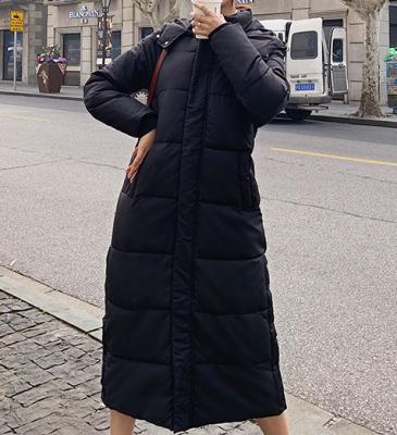 фото 4 Длинный объёмный пуховик