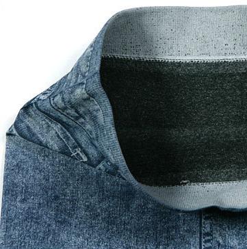 фото 2 Леггинсы с имитацией рваных джинс